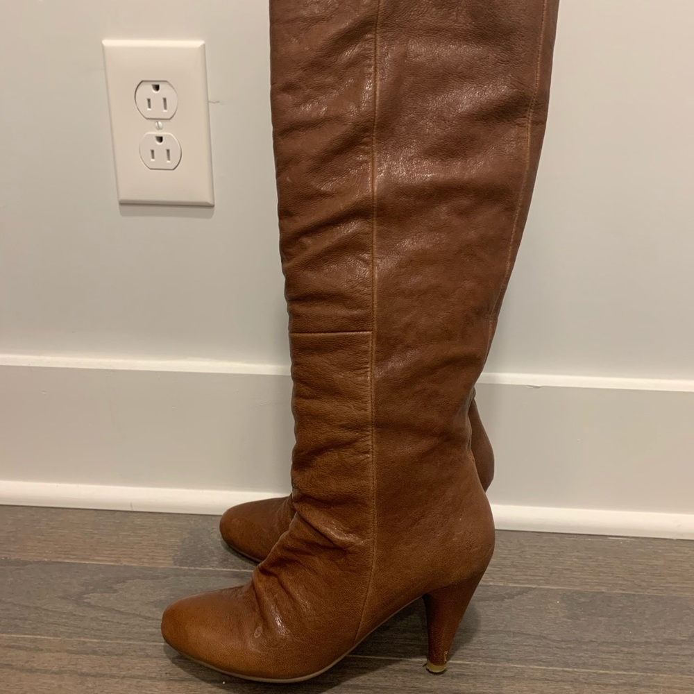 Jeffrey Campbell flawless brown boots 7